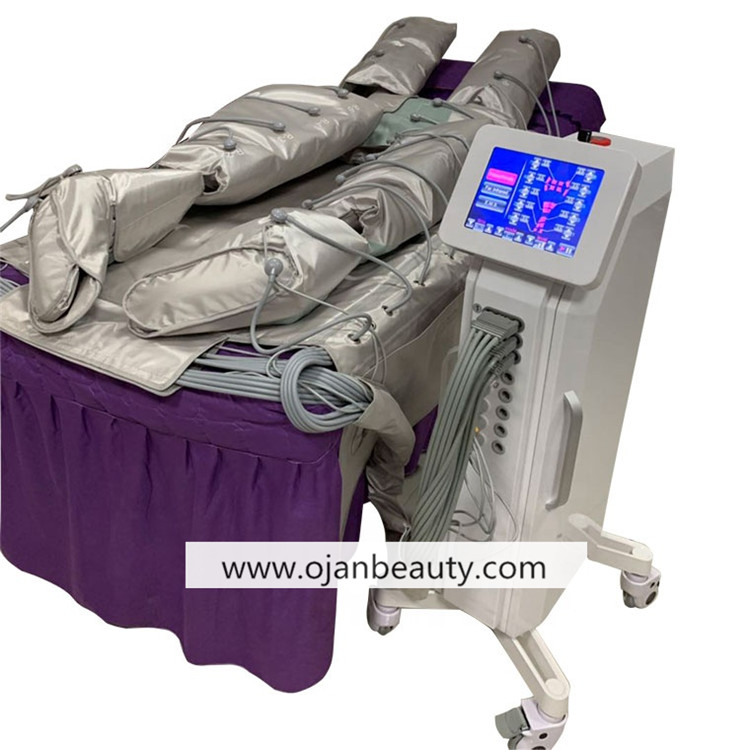 2021 vertical 3 in 1 pressotherapy machine/EMS slimming/Infrared  beauty equipment