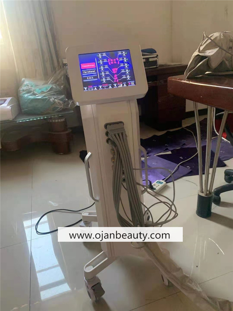 2021 vertical 3 in 1 pressotherapy machine/EMS slimming/Infrared  beauty equipment