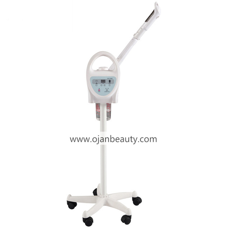facial steamer with magnifying light