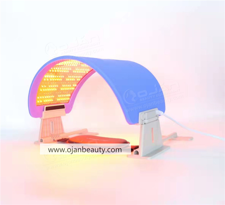 newst 7 colors led light therapy machine with foldable design pdt therapy