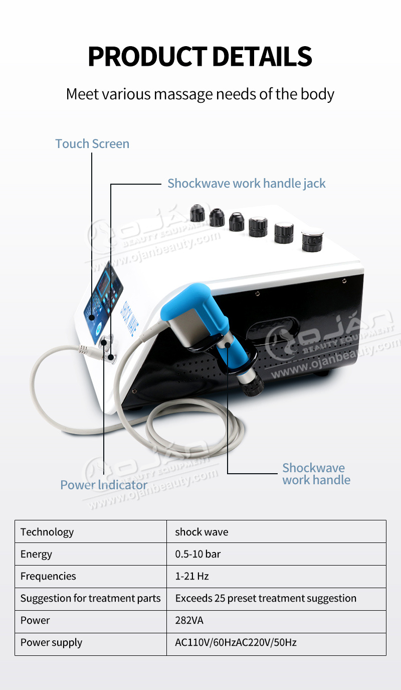 extracorporeal shockwave therapy machine