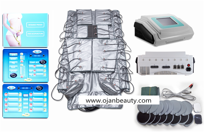 3 in 1 pressotherapy  lymphatic drainage body wraps 